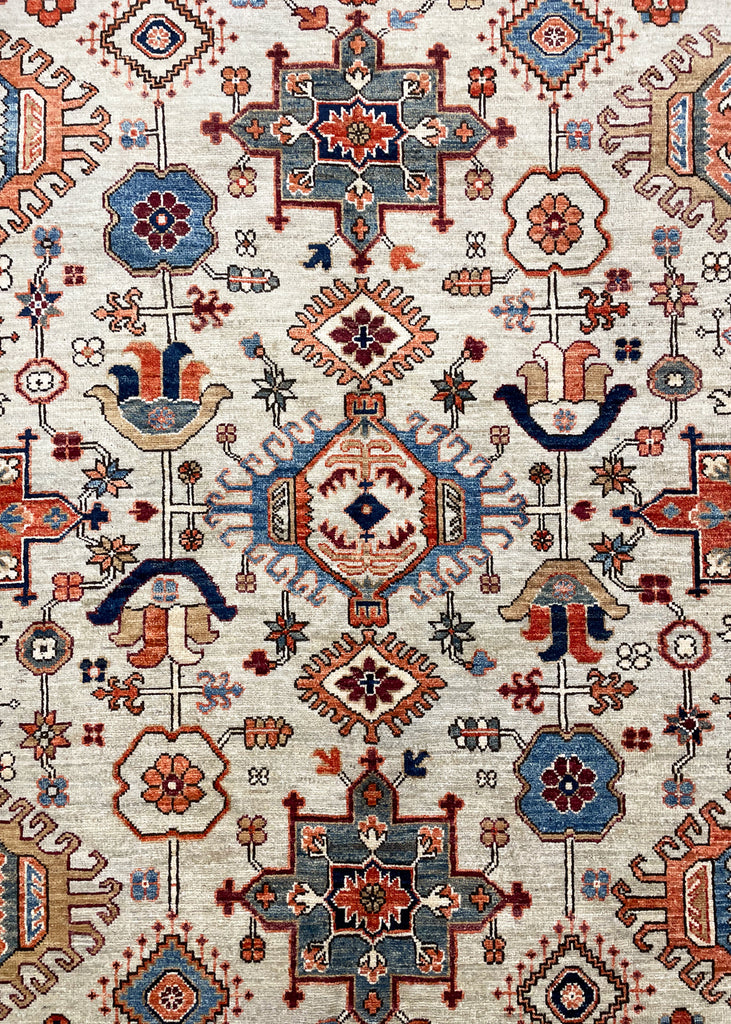 8'1"x10' Karaja Hand Knotted