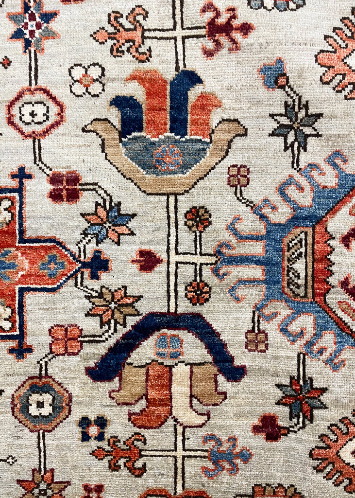 8'1"x10' Karaja Hand Knotted