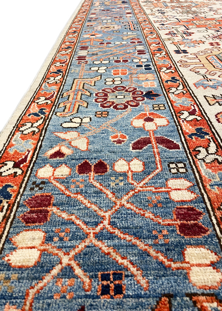 8'1"x10' Karaja Hand Knotted