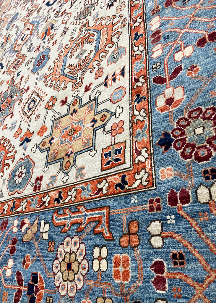 8'1"x10' Karaja Hand Knotted