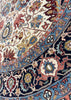 8'1"x8'1" Tabriz Hand Knotted
