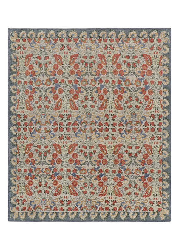 8'1"x9'10" Bessarabian Hand Knotted