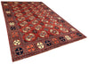 8'1"x9'10" Ersari Hand Knotted