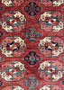 8'1"x9'10" Ersari Hand Knotted