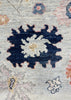 8'1"x9'10" Oushak Hand Knotted