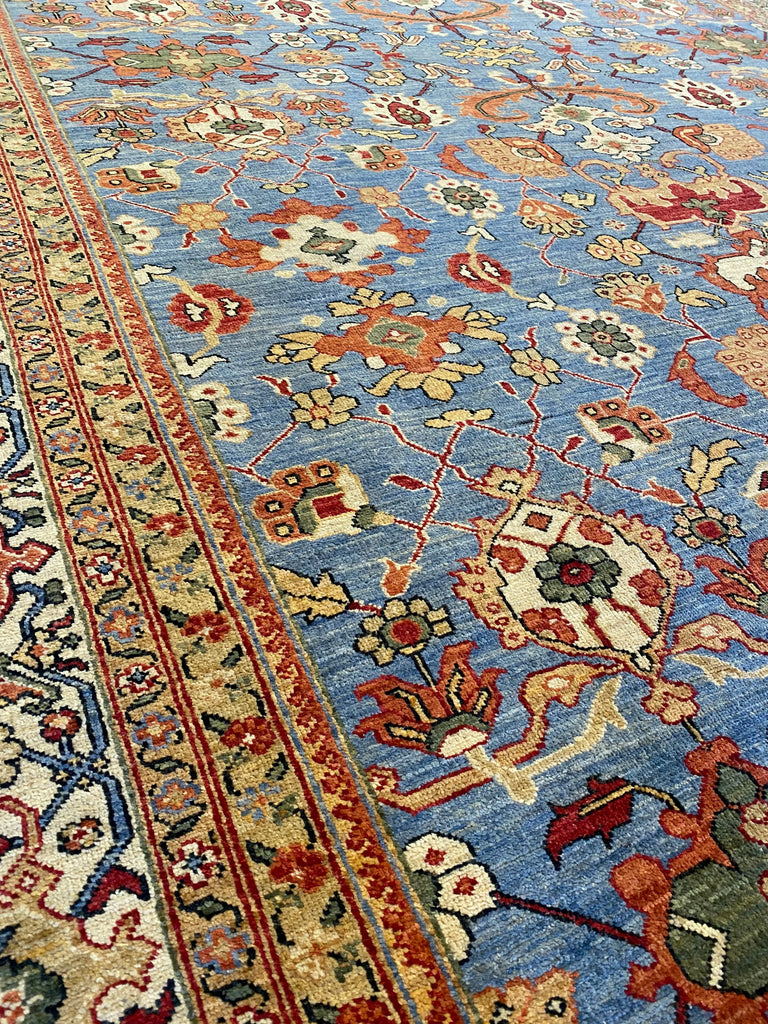 8'1"x9'11" Mahal Hand Knotted