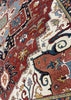 8'1"x9'11" Medallion Heriz Hand Knotted