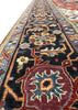 8'1"x9'11" Medallion Heriz Hand Knotted