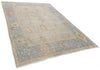 8'1"x9'7" Oushak Hand Knotted