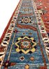 8'1"x9'9" Heriz Hand Knotted