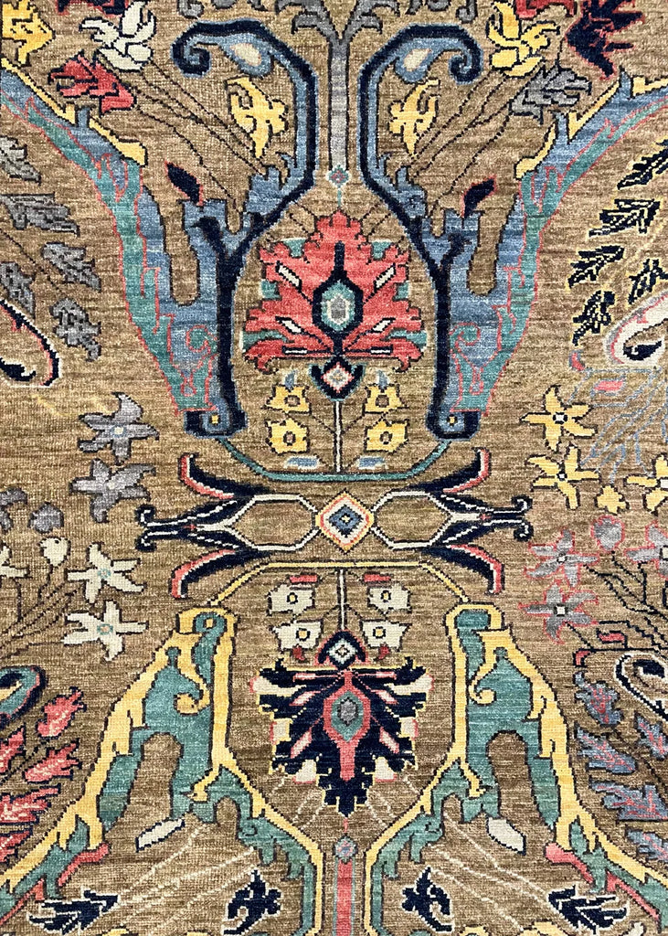 8'2"x10'1" Garus Bidjar Hand Knotted