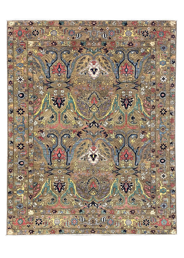 8'2"x10'1" Garus Bidjar Hand Knotted