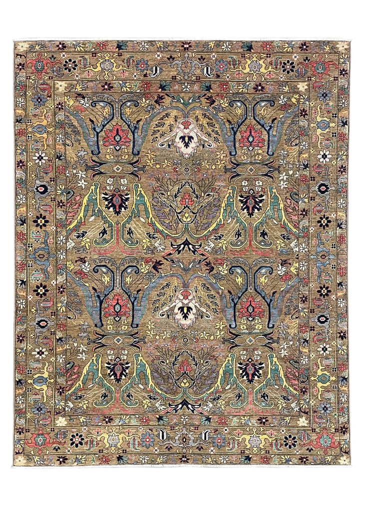 8'2"x10'1" Garus Bidjar Hand Knotted