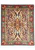 8'2"x10'1" Polonaise Hand Knotted