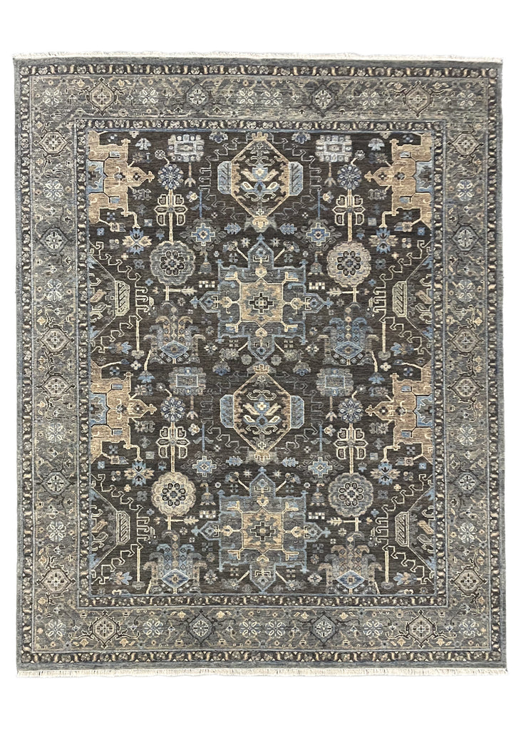 8'2"x10'2' Sultanabad Hand Knotted