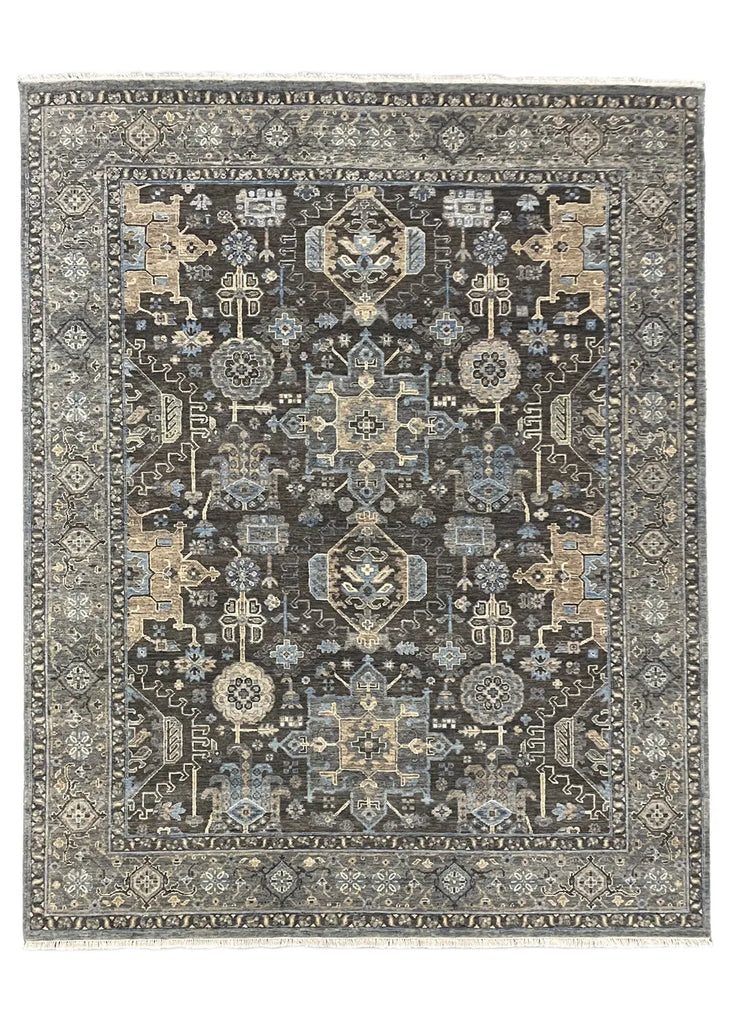 8'2"x10'2' Sultanabad Hand Knotted