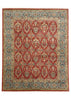 8'2"x10'4" Jal Mahal Agra Hand Knotted
