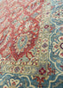 8'2"x10'4" Jal Mahal Agra Hand Knotted
