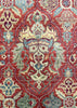 8'2"x10'4" Jal Mahal Agra Hand Knotted