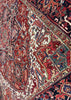 8'2"x11'1" Heriz Hand Knotted