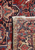 8'2"x11'1" Heriz Hand Knotted