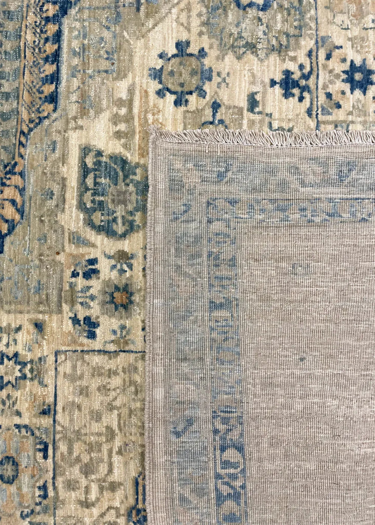 8'2"x9'11" Nooristan Mamluk Hand Knotted