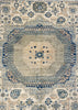 8'2"x9'11" Nooristan Mamluk Hand Knotted