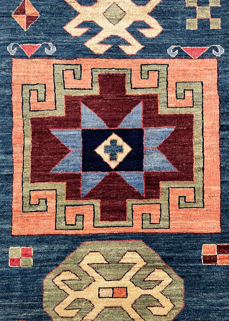 8'2"x9'9" Quchan Hand Knotted