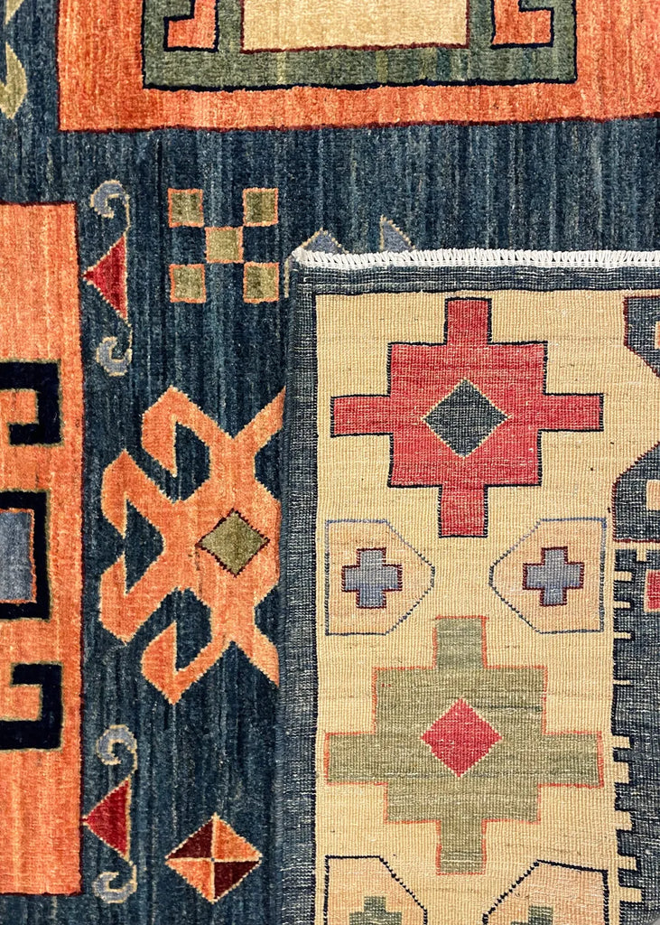 8'2"x9'9" Quchan Hand Knotted