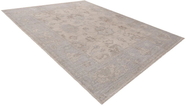 8'3"x10'3" Oushak Hand Knotted