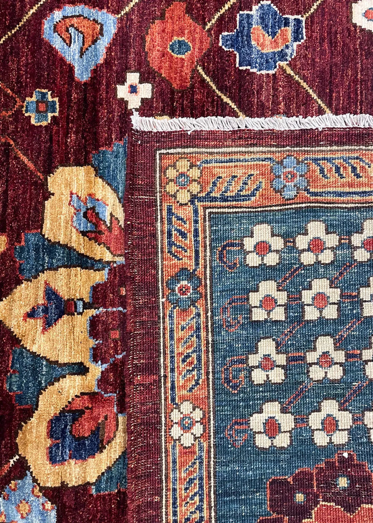 8'3"x10'6" Sauj Bolag Kurdish Hand Knotted