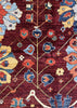 8'3"x10'6" Sauj Bolag Kurdish Hand Knotted