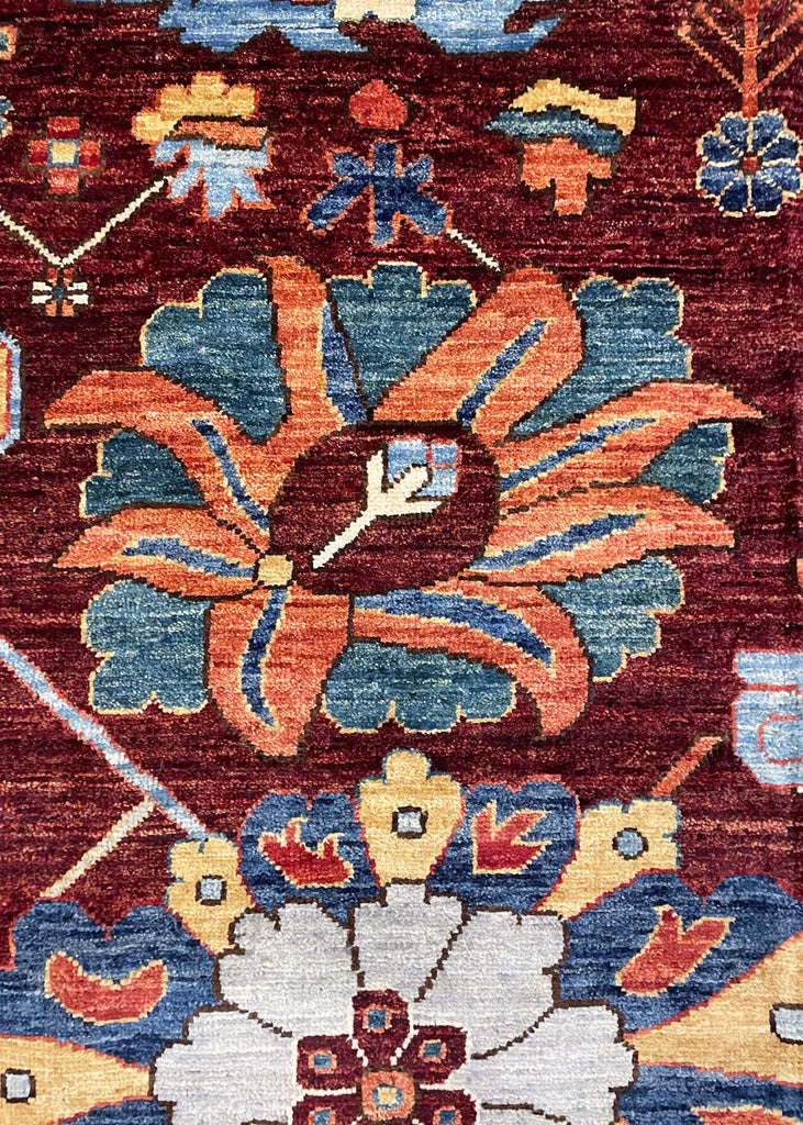 8'3"x10'6" Sauj Bolag Kurdish Hand Knotted