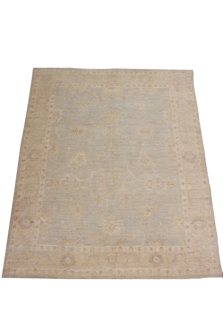 8'3"x10' Oushak Hand Knotted