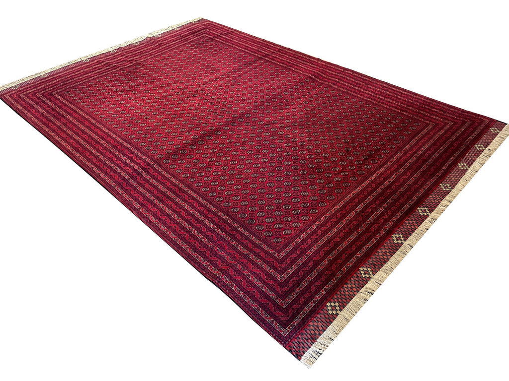 8'3"x11'2" Khoja Roshna Hand Knotted