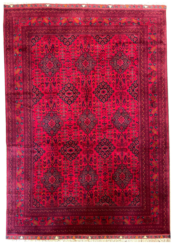 8'3"x11'5" Khal Mohamadi Turkmen (s) Hand Knotted