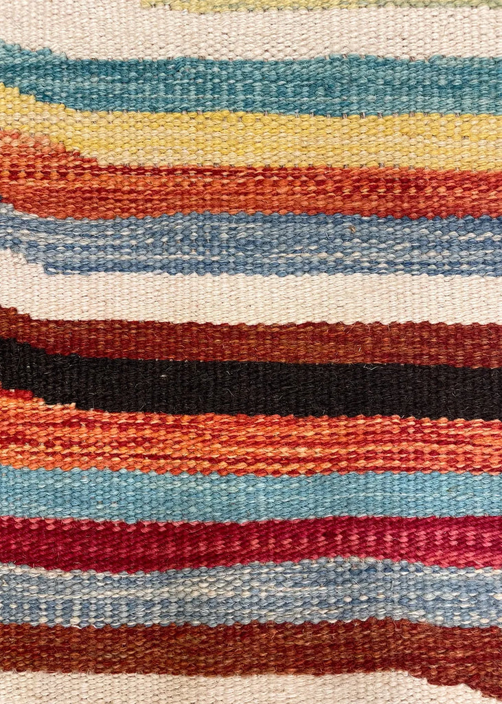 8'3"x9'10" Kilim Hand Knotted