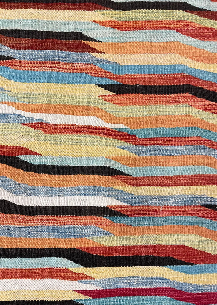 8'3"x9'10" Kilim Hand Knotted