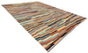 8'3"x9'10" Kilim Hand Knotted