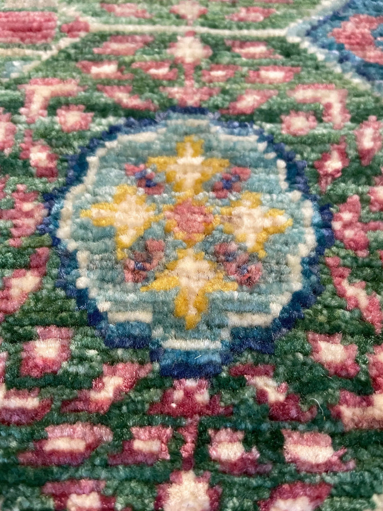8'4"x10' Fine Afghan-Mamluk (s) Hand Knotted