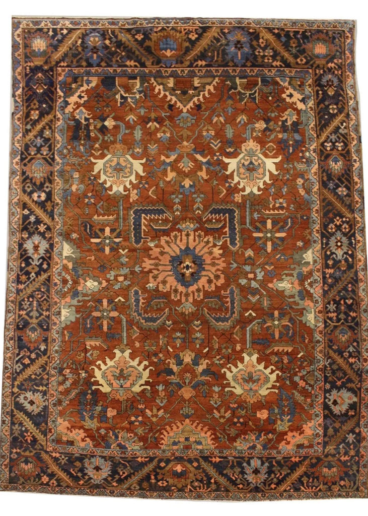 8'4"x11'8" Bakshaish Hand Knotted