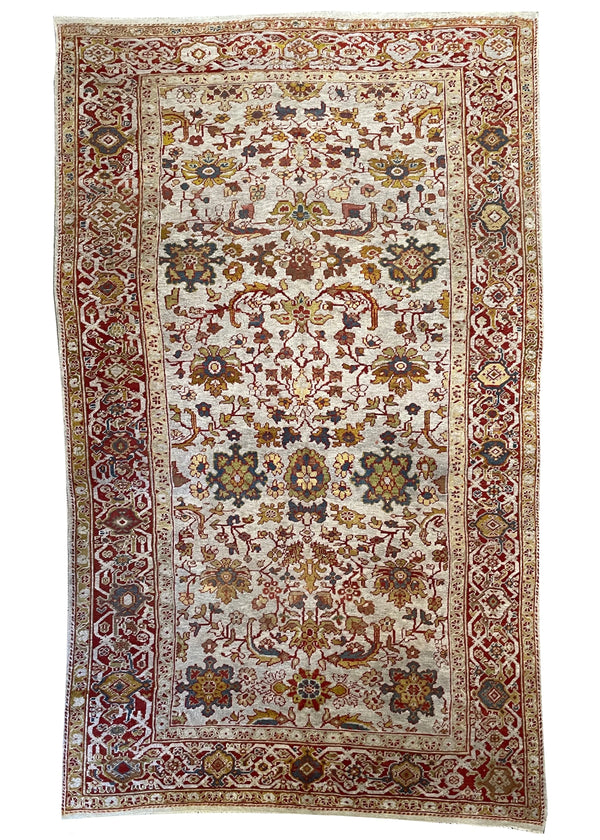 8'4x13'4 Mushkabad Hand Knotted