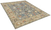 8'4"x9'10" Izmir Oushak Hand Knotted