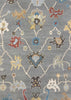 8'4"x9'10" Izmir Oushak Hand Knotted