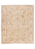 8'4"x9'9" Oushak Hand Knotted