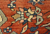 8'7x13' Farahan Sarouk Hand Knotted
