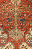 8'7x13' Farahan Sarouk Hand Knotted