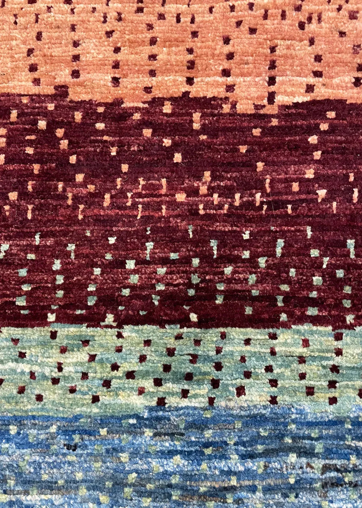 8'8"x11'11" Gabbeh Hand Knotted