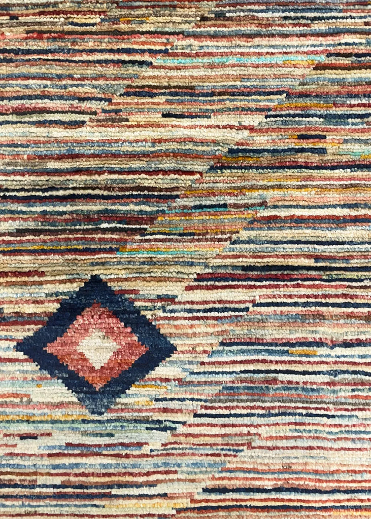 8'8"x11'7" Gabbeh Hand Knotted