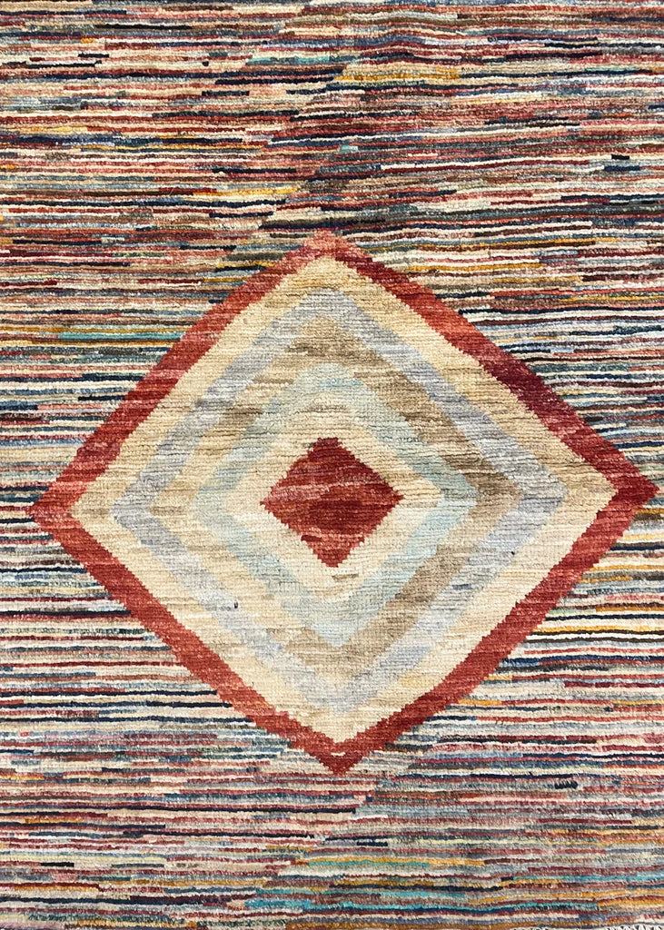 8'8"x11'7" Gabbeh Hand Knotted